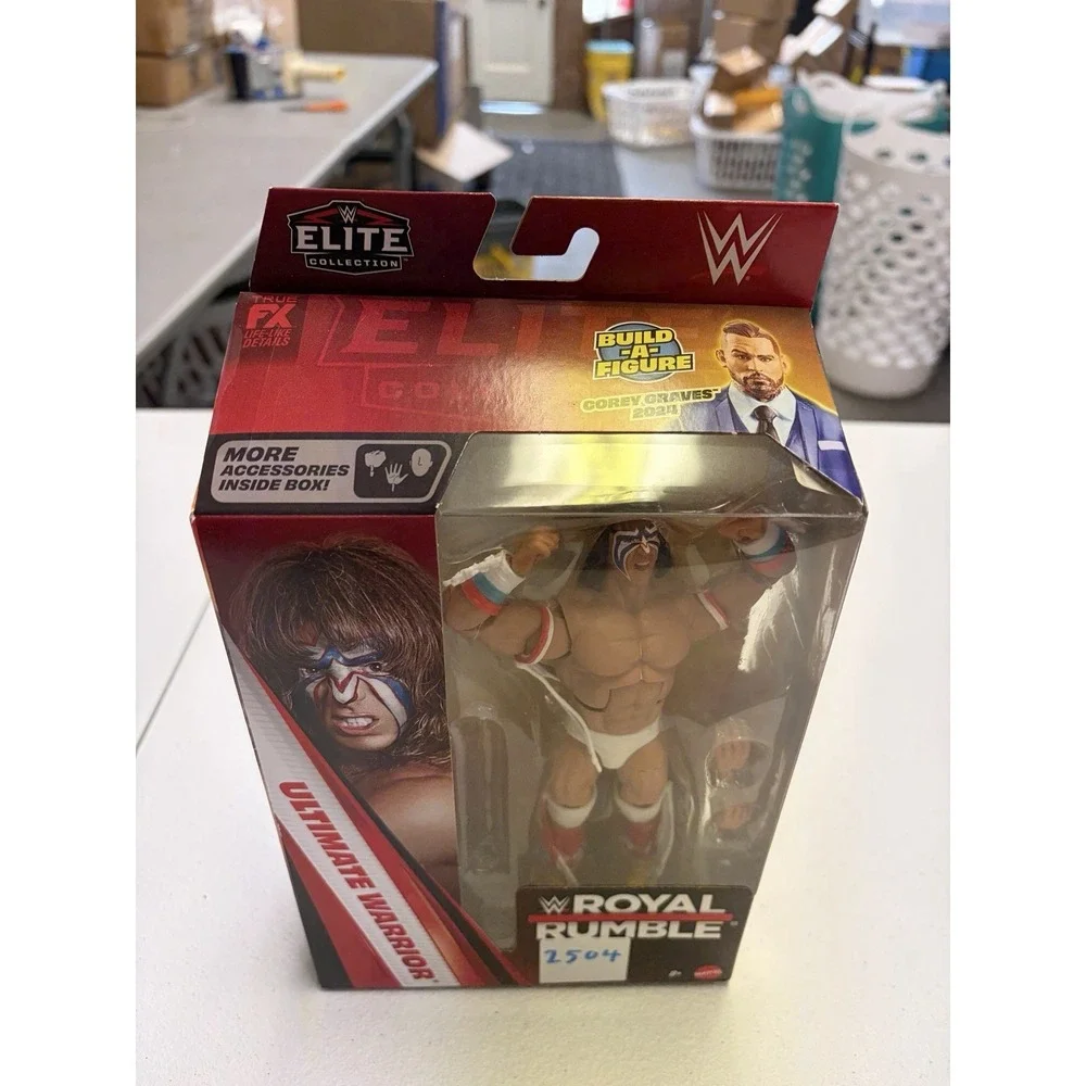 ULTIMATE WARRIOR WWE Mattel Elite Collection Royal Rumble 2026 New Bx Dmg